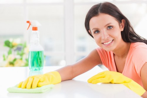 Deep cleaning service in a SW8 home with detailed kitchen and living area cleaning