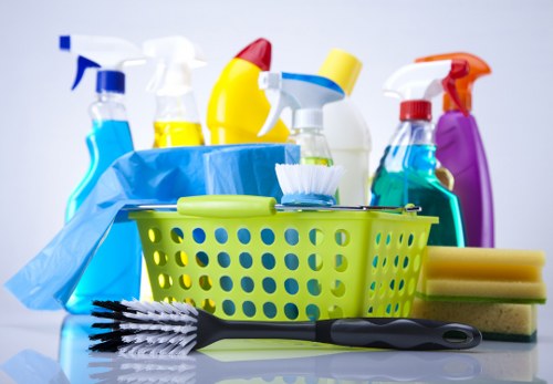 Cleaning team preparing a one-off clean in an SW8 apartment