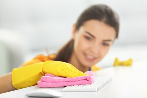 Staff training for Cleaners SW8 with safe cleaning procedures