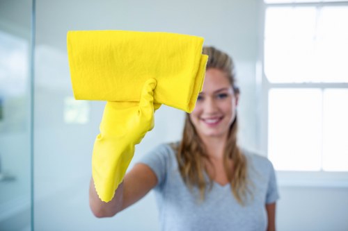 Training and safe equipment use for professional cleaners